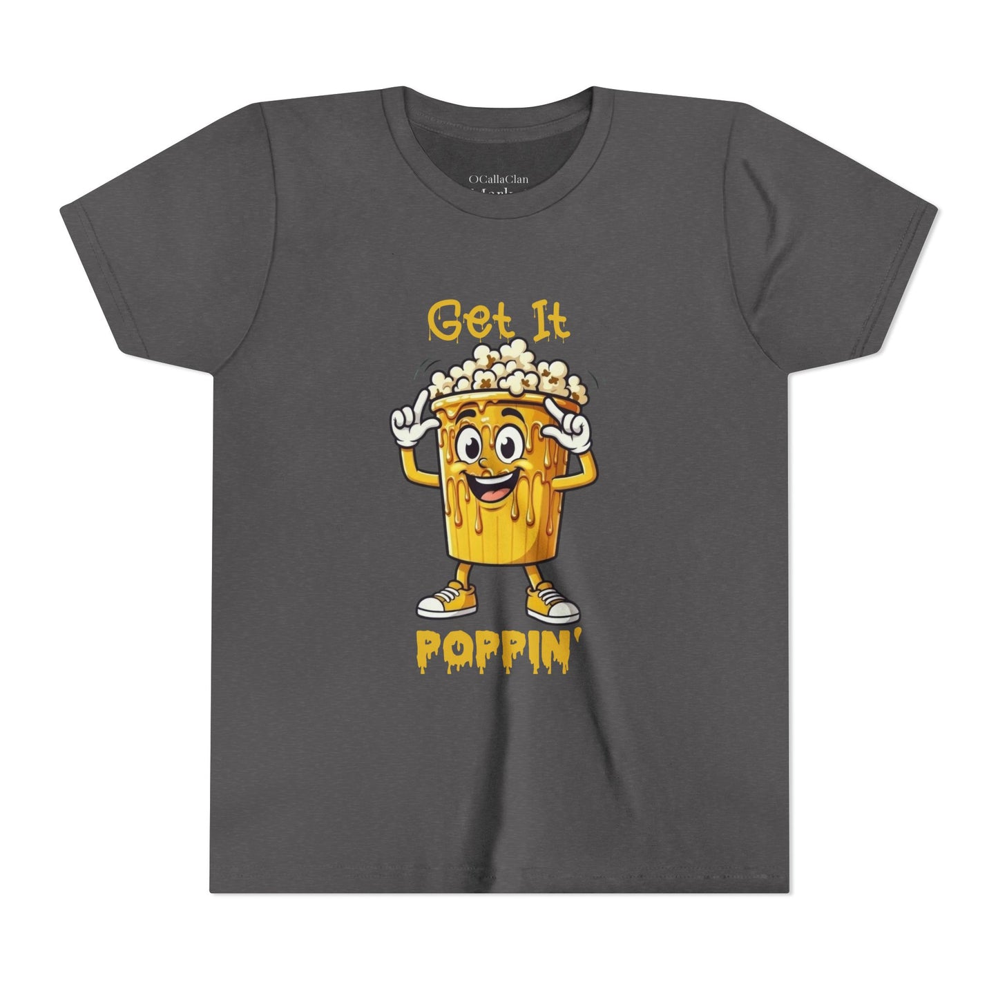 Drippy Popcorn Get it Poppin! | Youth Tee Shirt