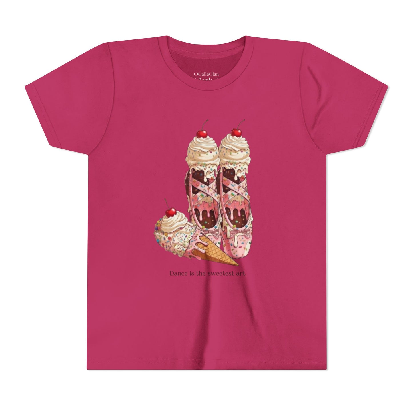 I Scream You Scream We all Scream for Dancing | Youth Tee Shirt