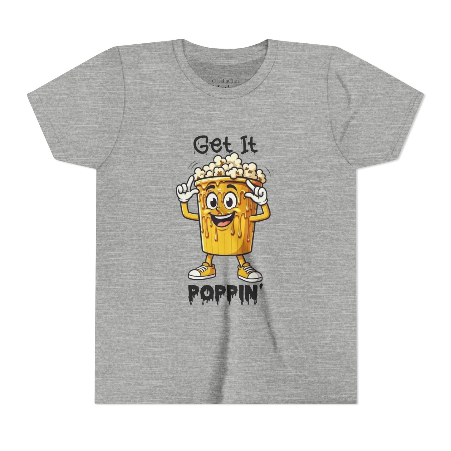 Drippy Popcorn Get it Poppin! | Youth Tee Shirt