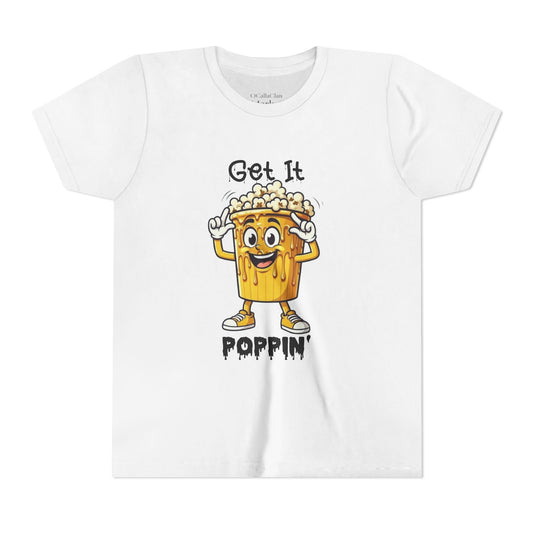 Drippy Popcorn Get it Poppin! | Youth Tee Shirt