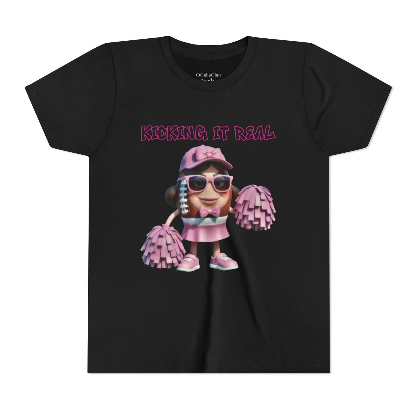 She Kicking it Real | Youth Tee Shirt