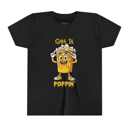 Drippy Popcorn Get it Poppin! | Youth Tee Shirt