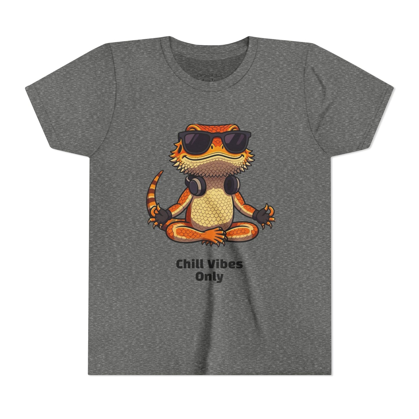 Chill Vibes Only Bearded Dragon | Youth Tee Shirt