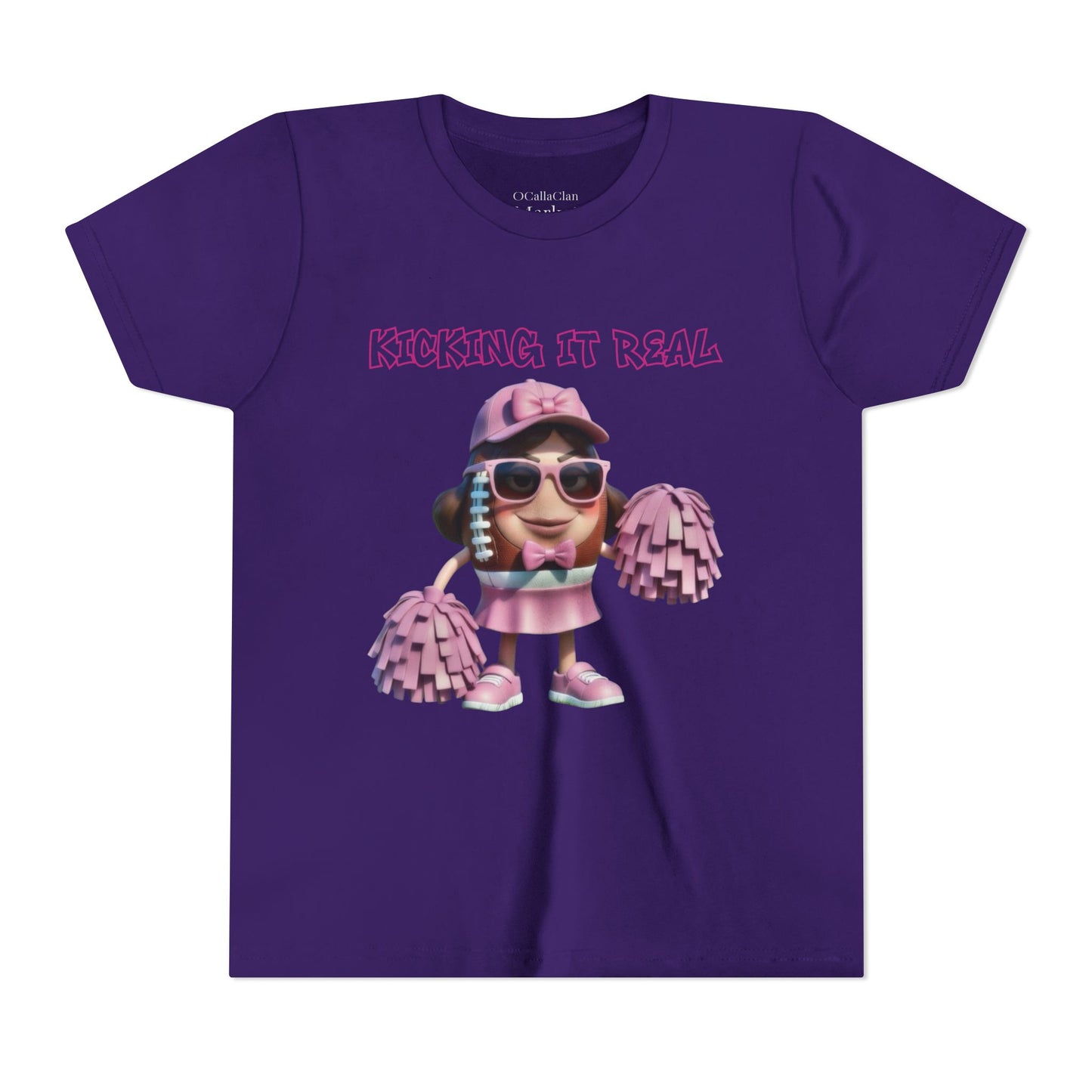 She Kicking it Real | Youth Tee Shirt