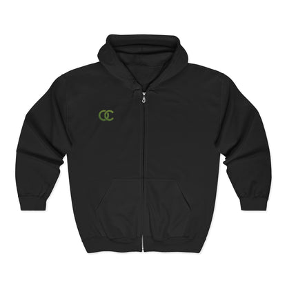 Rock Paper Scissors Scissors Wins | Mens Full Zip Hooded Sweatshirt