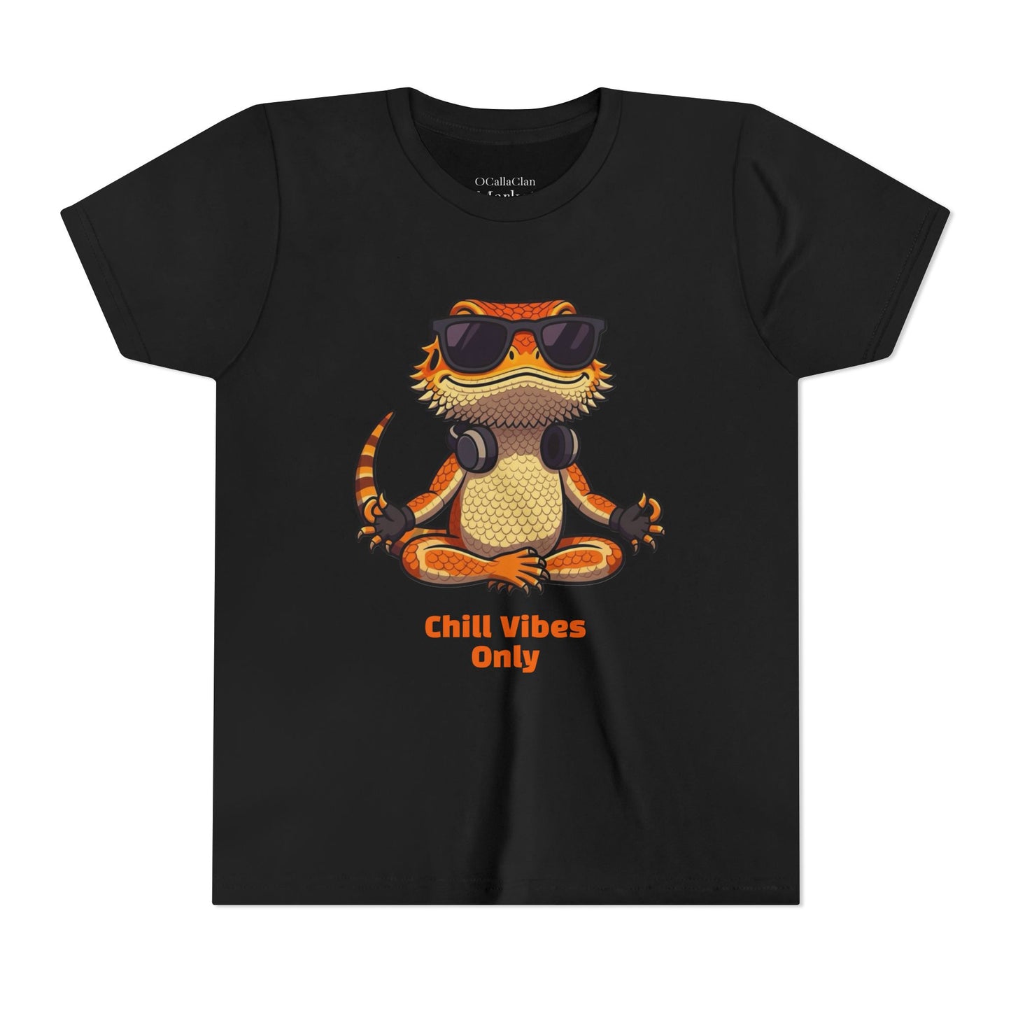 Chill Vibes Only Bearded Dragon | Youth Tee Shirt