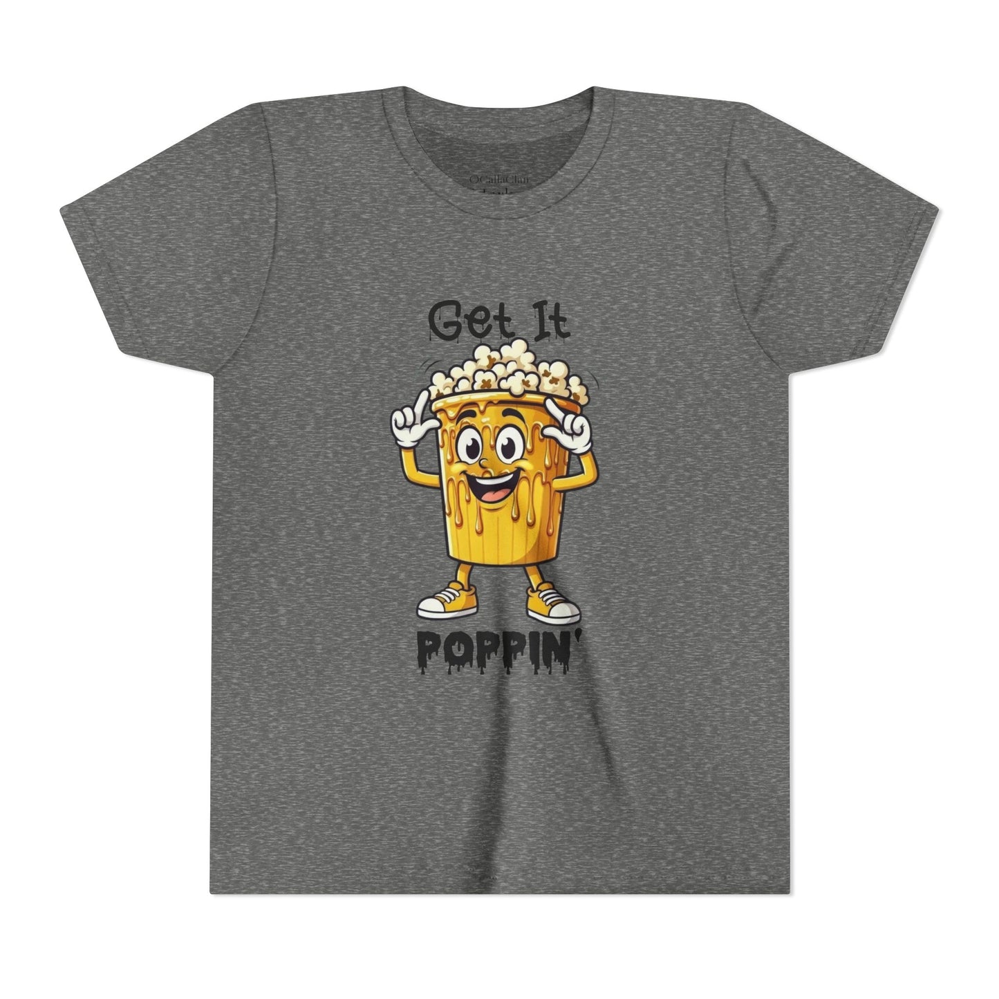 Drippy Popcorn Get it Poppin! | Youth Tee Shirt