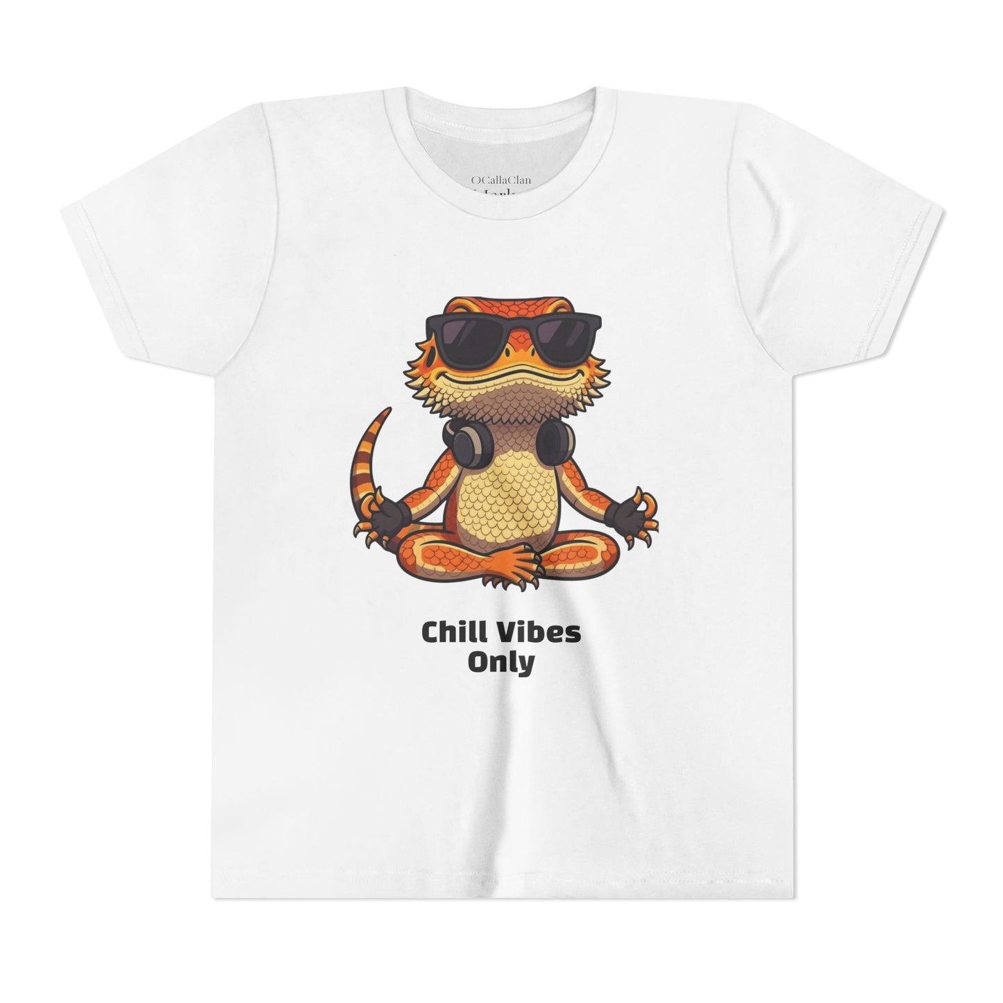 Chill Vibes Only Bearded Dragon | Youth Tee Shirt