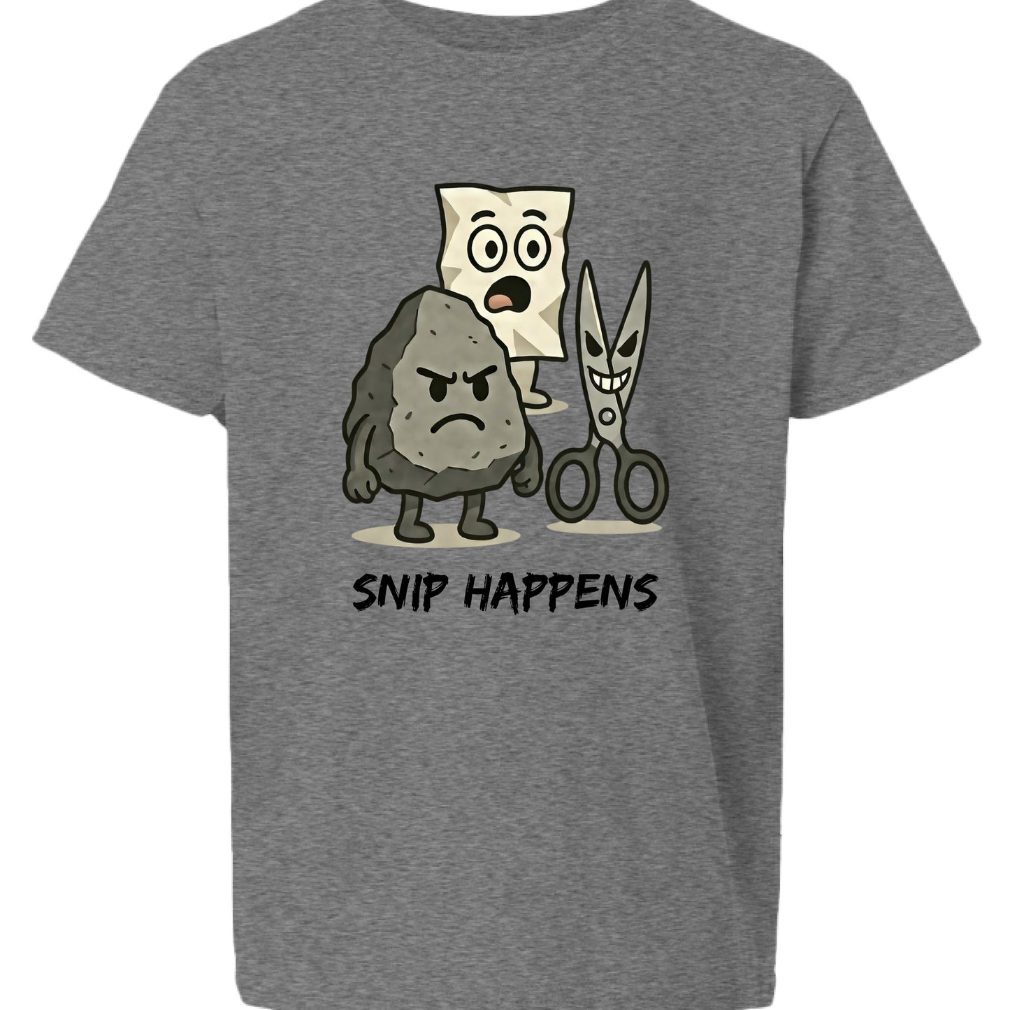 Graphite Heather - FRONT